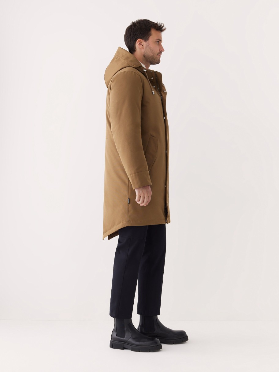 Men Frank And Oak Jackets & Coats | The Alpine Parka In Sepia