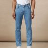 Men Frank And Oak Denim | The Adam Slim Fit Jean In Light Blue