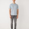 Men Frank And Oak T-Shirts | The Relaxed Fit T-Shirt In Grey Cloud