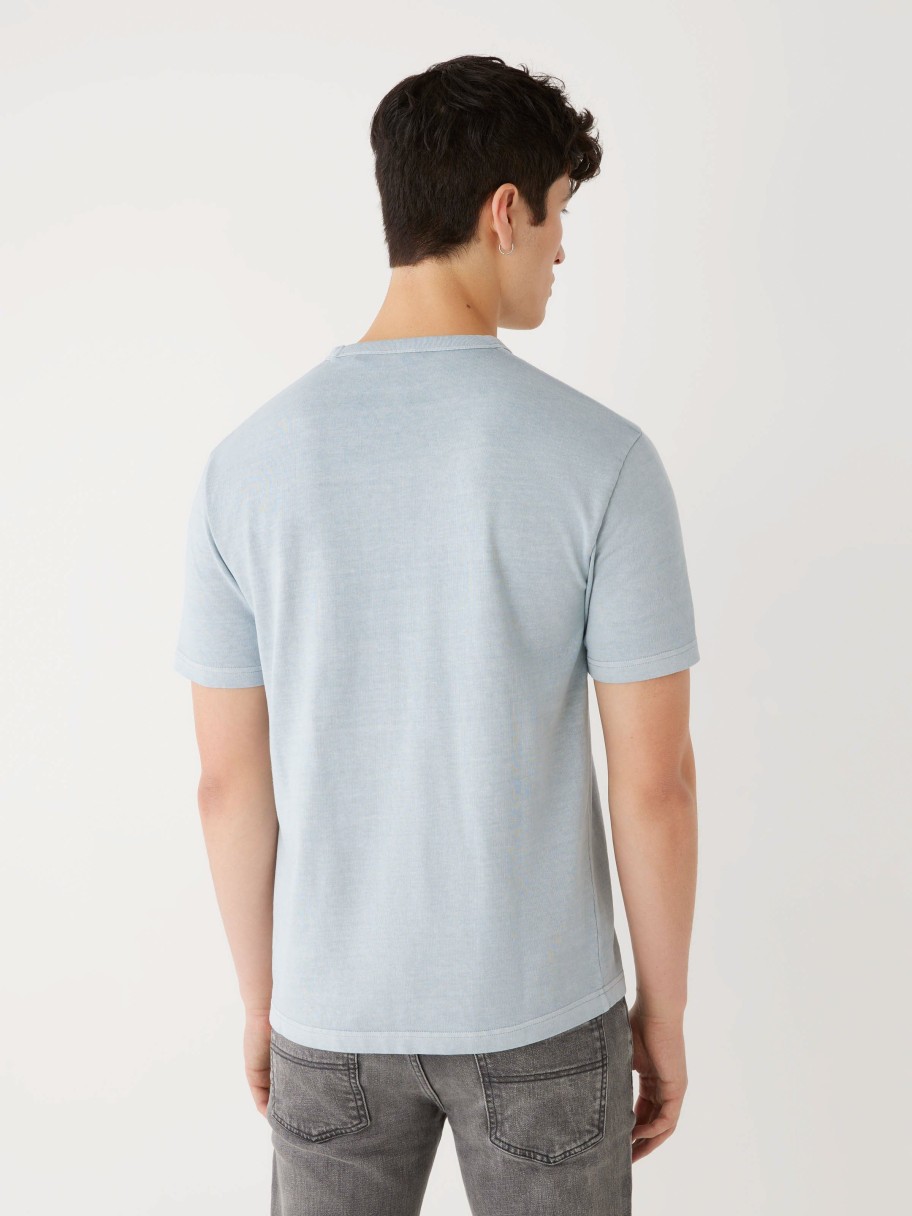 Men Frank And Oak T-Shirts | The Relaxed Fit T-Shirt In Grey Cloud