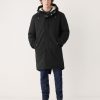 Men Frank And Oak Jackets & Coats | The Alpine Parka In Black