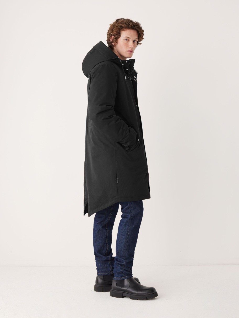 Men Frank And Oak Jackets & Coats | The Alpine Parka In Black