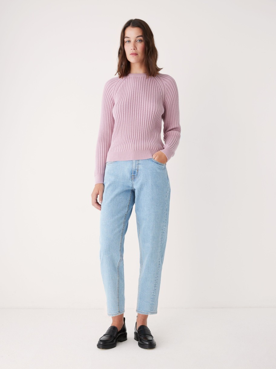 Women Frank And Oak Sweaters & Cardigans | The Ara Seacell™ Sweater In Soft Orchid