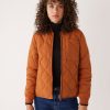 Women Frank And Oak Jackets & Coats | The Skyline Reversible Bomber In Orange