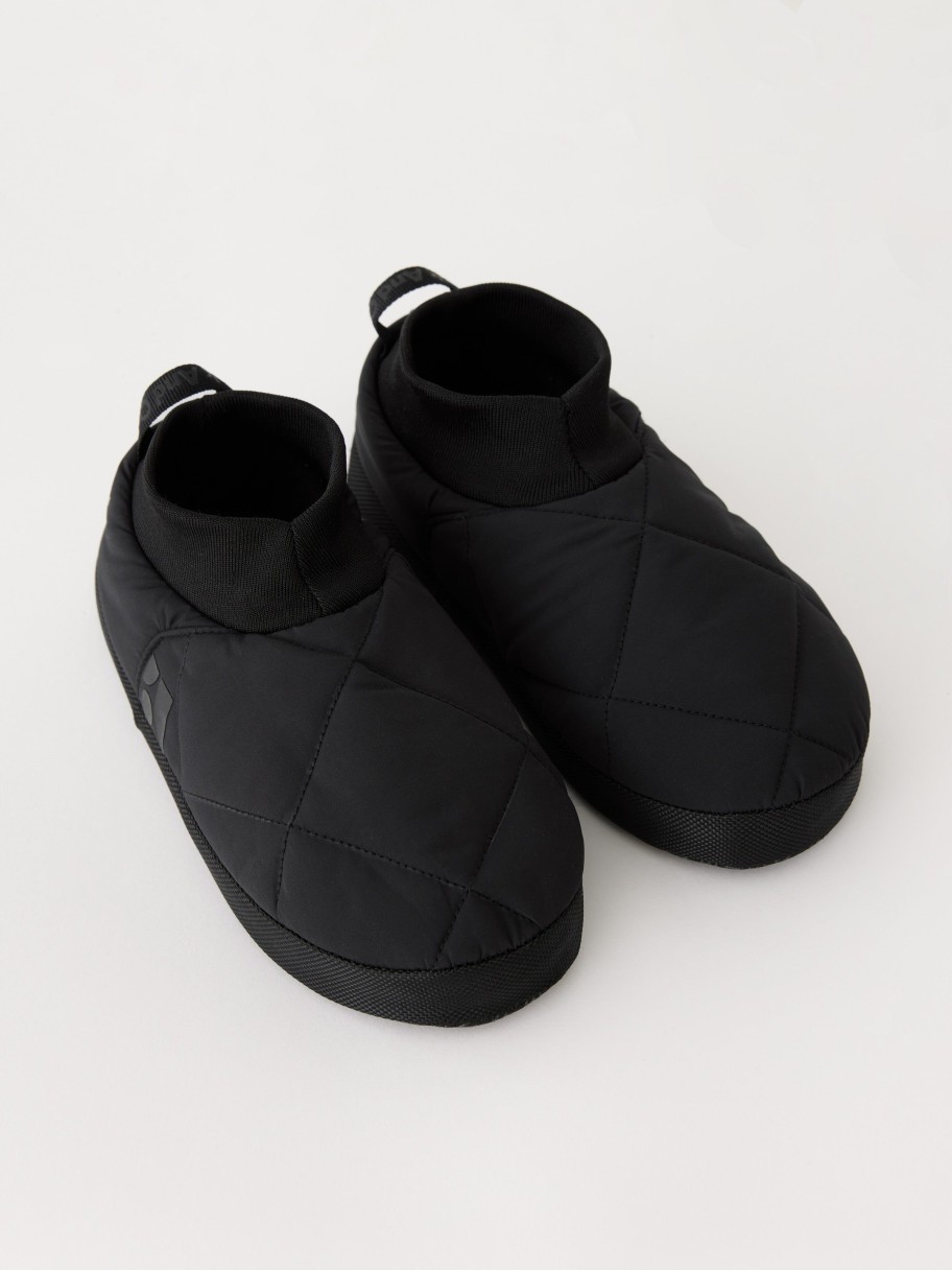 Women Frank And Oak Shoes, Boots & Slippers | The Skyline Slippers In Black