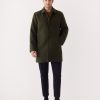 Men Frank And Oak Jackets & Coats | The Smith Mac Topcoat In Rosin