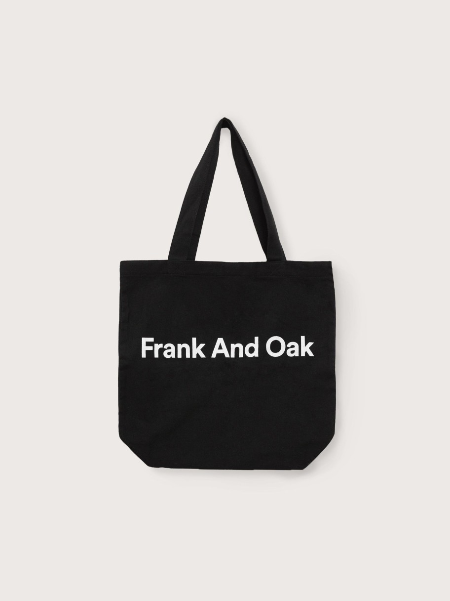 Men Frank And Oak Bags | Frank And Oak Tote Bag In Black