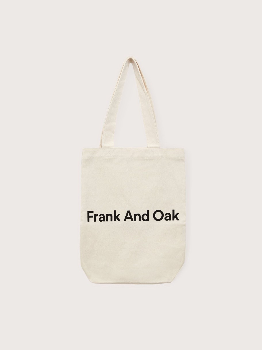 Men Frank And Oak Bags | Laptop Tote Bag In Beige