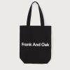 Men Frank And Oak Bags | Laptop Tote Bag In Black