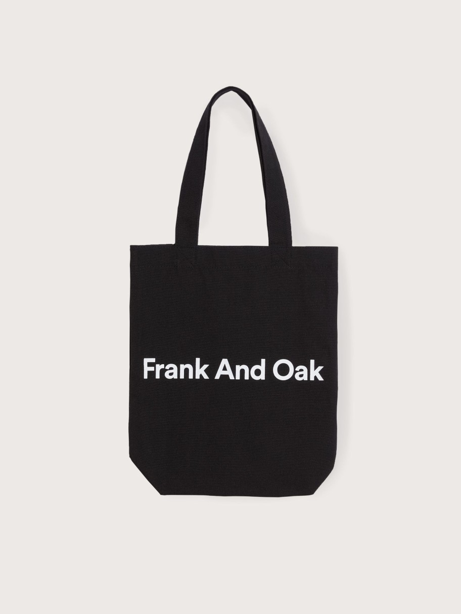 Men Frank And Oak Bags | Laptop Tote Bag In Black