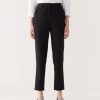 Women Frank And Oak Pants | The Eleanor Slim Fit Pant In Black