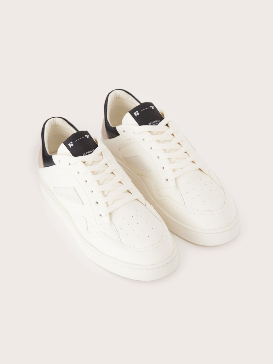 Women Frank And Oak Shoes, Boots & Slippers | The Court Thousand Fell X Frank And Oak Sneaker In Off White