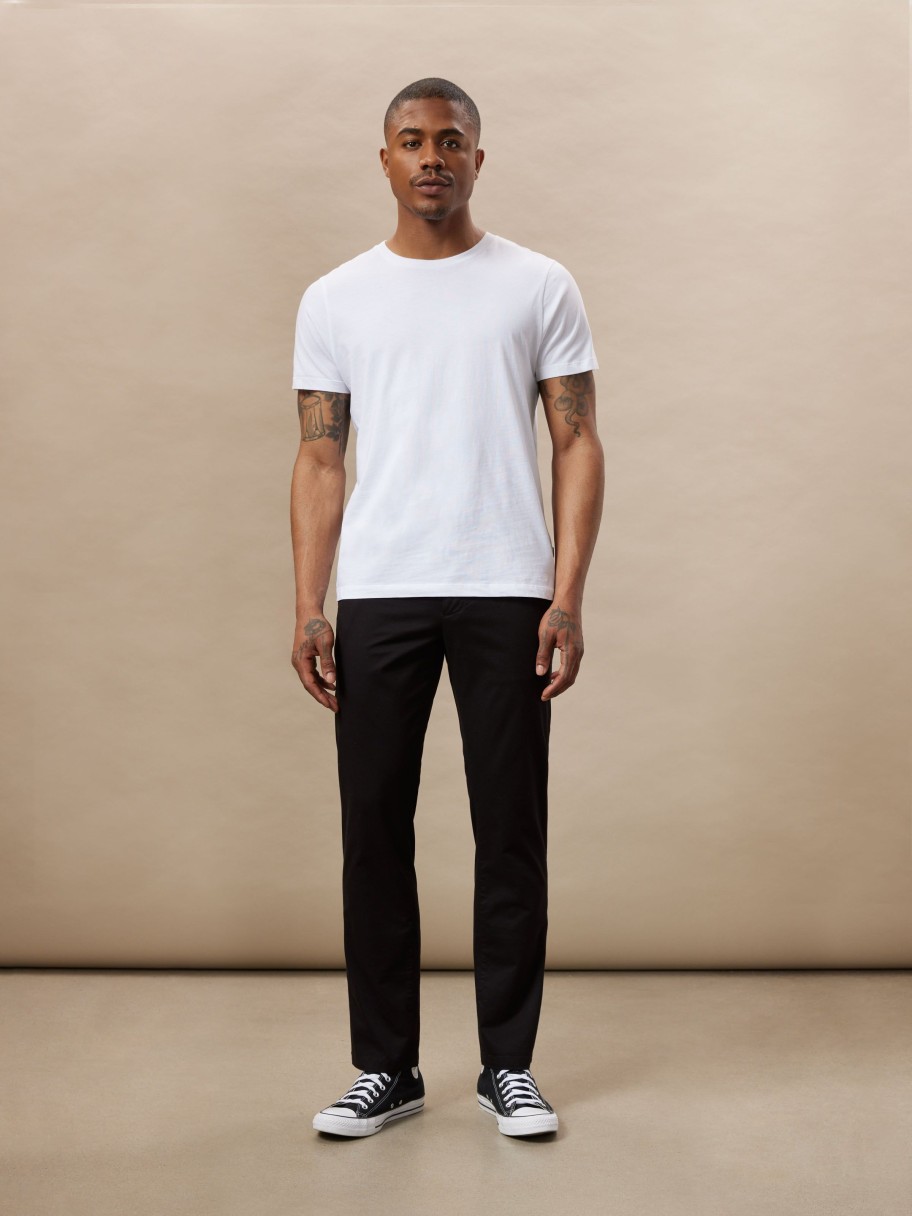 Men Frank And Oak Denim | The Adam Slim Fit Jean In Black