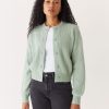 Women Frank And Oak Sweaters & Cardigans | The Seawool® Sweater Cardigan In Eucalyptus