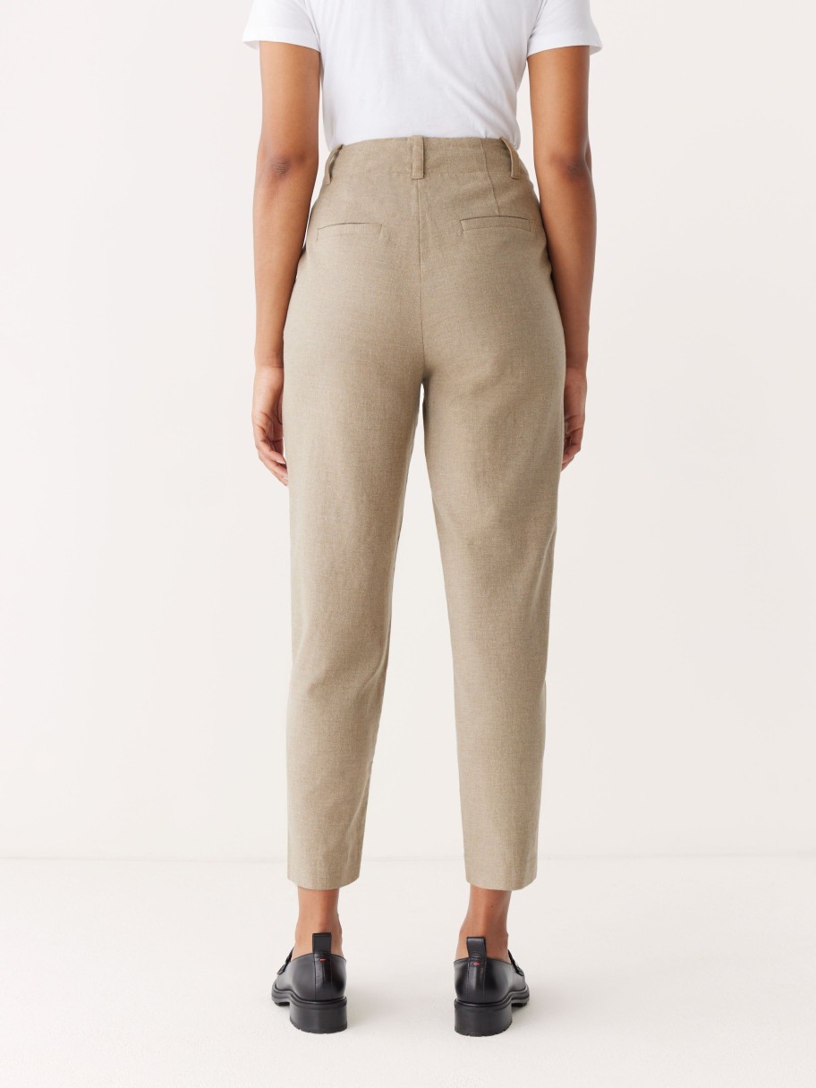 Women Frank And Oak Pants | The Amelia Balloon Fit Pant In Light Brown