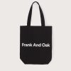 Women Frank And Oak Bags | Laptop Tote Bag In Black