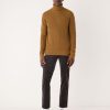 Men Frank And Oak Sweaters & Cardigans | The Turtleneck Sweater In Burnt Toffee