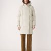 Women Frank And Oak Jackets & Coats | The Hygge Puffer Coat In Silver Lining