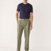 Men Frank And Oak Pants | The Jamie Relaxed Tapered Fit Chino Pant In Sage