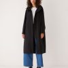 Women Frank And Oak Jackets & Coats | The Anorak Rain Jacket In Black