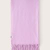 Women Frank And Oak Hats, Scarves & Mittens | The Wool Blend Long Scarf In Lilac