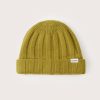 Women Frank And Oak Hats, Scarves & Mittens | The Donegal Wool Beanie In Golden Lime