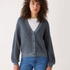 Women Frank And Oak Sweaters & Cardigans | The Seacell™ Cardigan In Stormy Blue