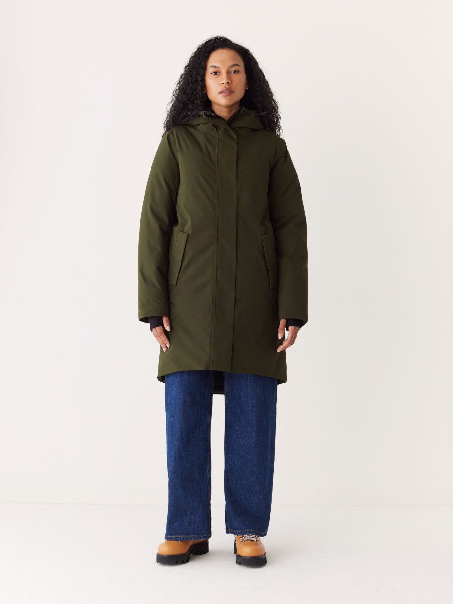 Women Frank And Oak Jackets & Coats | The Capital Parka In Rosin