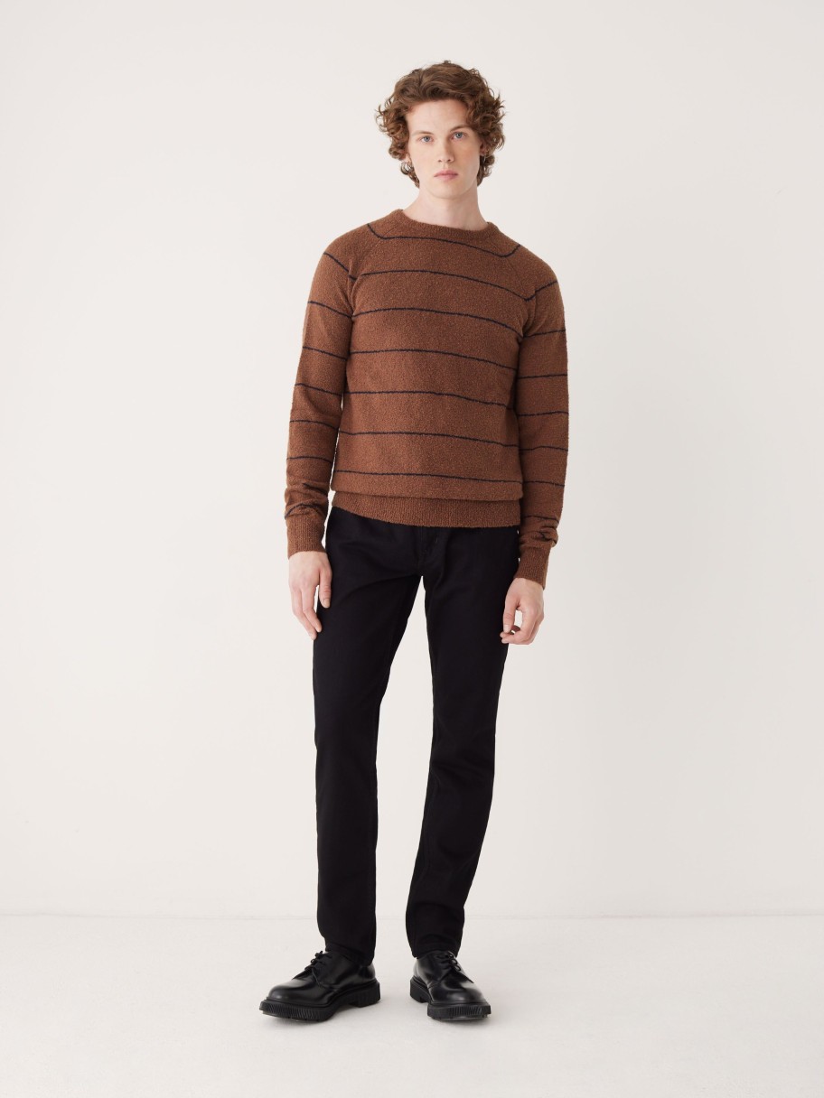 Men Frank And Oak Sweaters & Cardigans | The Seawool® Sweater In Cappuccino