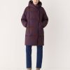 Women Frank And Oak Jackets & Coats | The Hygge Puffer Coat In Burgundy