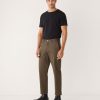 Men Frank And Oak Pants | The Joey Straight Fit Cargo Pant In Dark Taupe