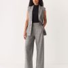 Women Frank And Oak Pants | The Emma Ultra Wide-Leg Pant In Black