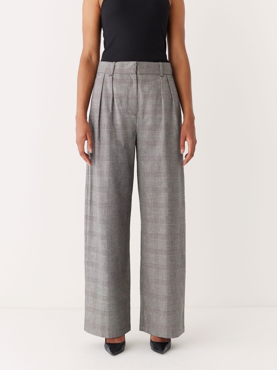 Women Frank And Oak Pants | The Emma Ultra Wide-Leg Pant In Black