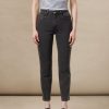 Women Frank And Oak Denim | The Stevie Tapered Fit High Rise Jean In Washed Black