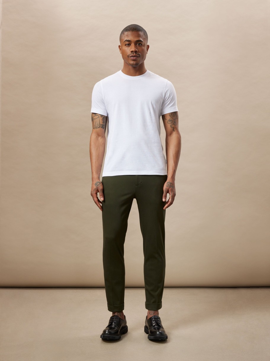 Men Frank And Oak Pants | The Colin Tapered Fit Flex Pant In Rosin