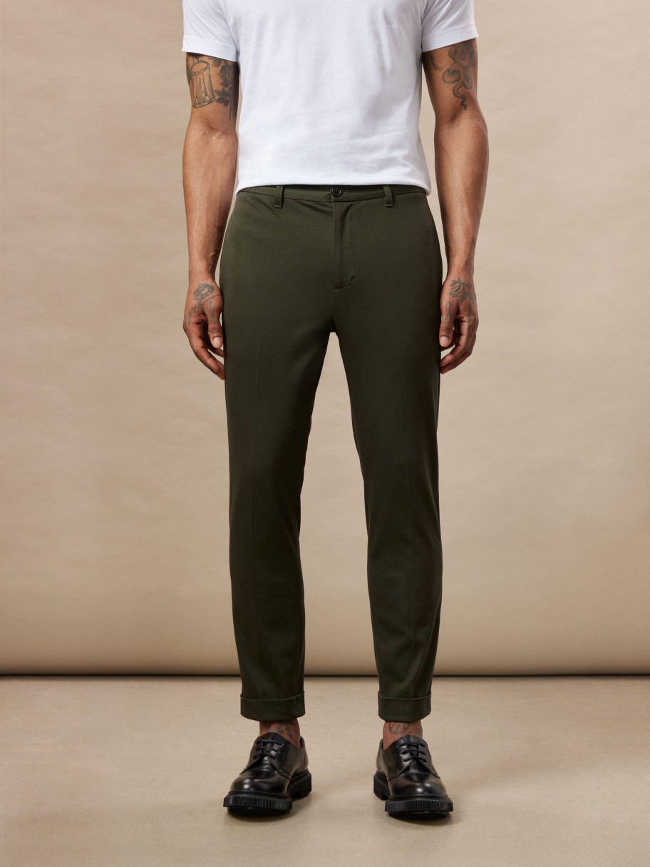 Men Frank And Oak Pants | The Colin Tapered Fit Flex Pant In Rosin