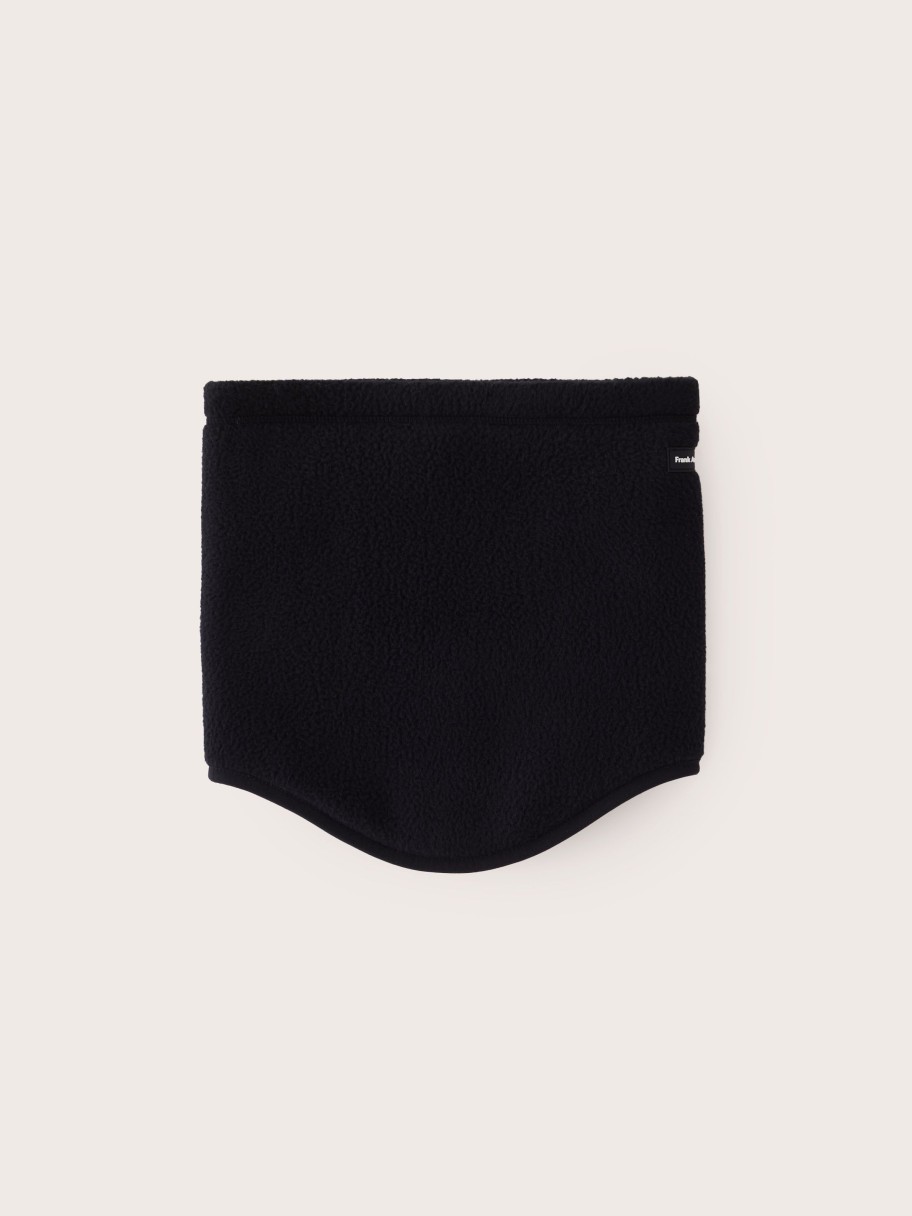 Men Frank And Oak Hats, Scarves & Gloves | The Fleece Snood In Black