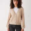 Women Frank And Oak Sweaters & Cardigans | The Seacell™ Cardigan In Oxford Tan