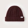 Men Frank And Oak Hats, Scarves & Gloves | The Donegal Wool Beanie In Burgundy