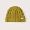 Men Frank And Oak Hats, Scarves & Gloves | The Donegal Wool Beanie In Golden Lime